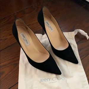 Black Suede pumps